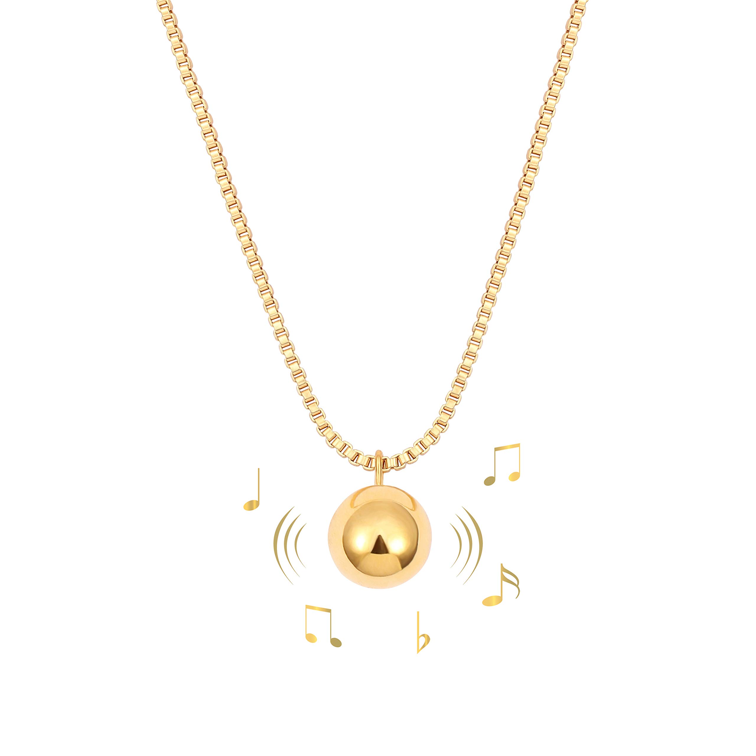 18K Gold Plated Dainty Chain Necklace for Women - Round Coin Medallion with Starburst Moon Star Pendant | Elegant Layering Jewelry Gift for Her | Perfect for Date Nights, Weddings & Everyday Wear