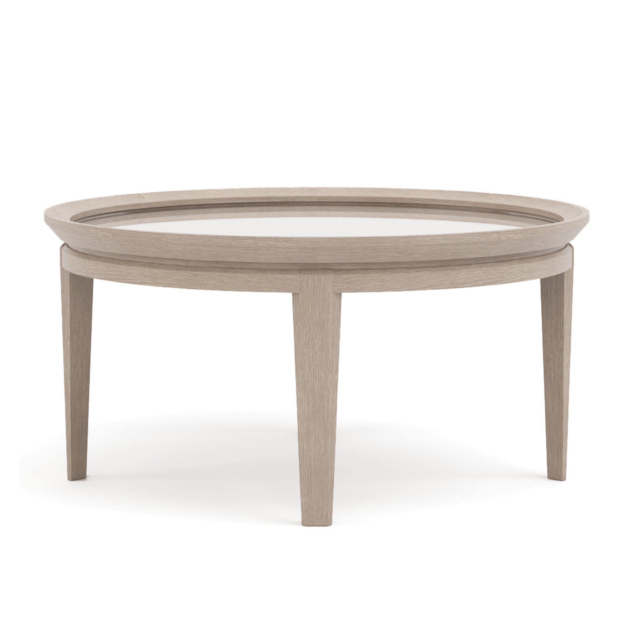 36 Inch Round Cocktail Table with Woven Jute Top - Modern Rattan Coffee Table for Patio, Living Room & Outdoor Use - Stylish Side Table for Drinks & Decor