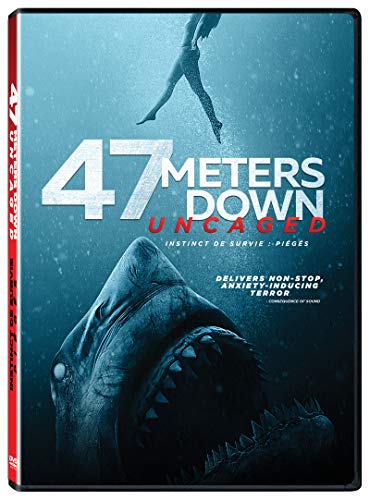 47 Meters Down: Uncaged (Bilingual) - English & Spanish - Thrilling Shark Attack Movie for Scuba Diving Enthusiasts & Adventure Film Lovers