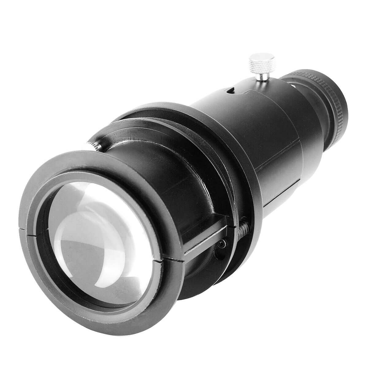 60W Daylight Balanced Focusable LED Light with Projector - Perfect for Photography, Videography, and Studio Lighting