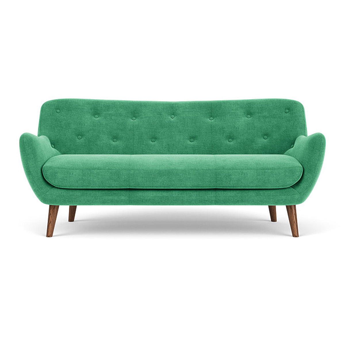 Herman Fabric 3-Seater Sofa - Modern Living Room Couch for Small Spaces, Comfortable Sectional Sofa for Apartment, Dorm & Home Decor | Perfect for Relaxing, Entertaining & Family Gatherings
