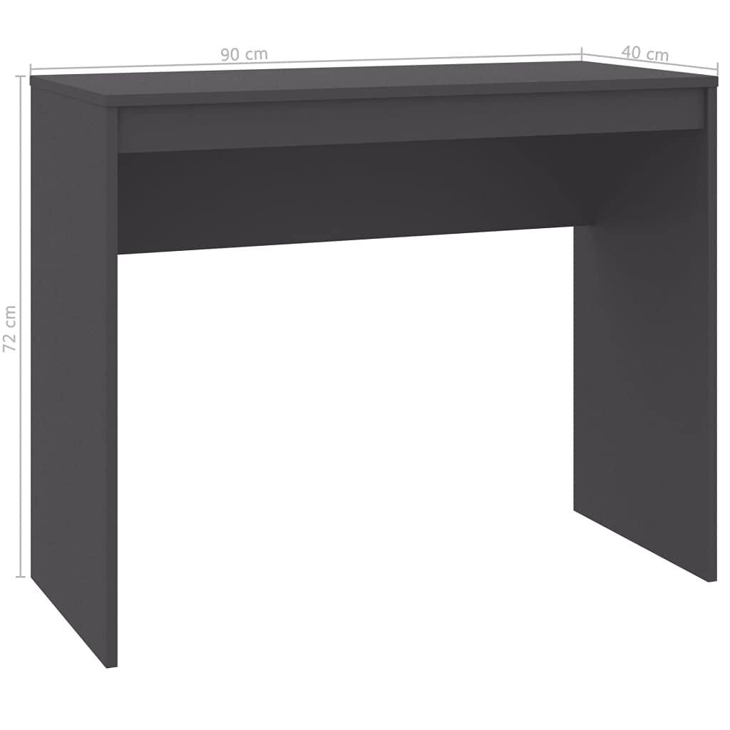 Modern Gray Computer Desk 35.4