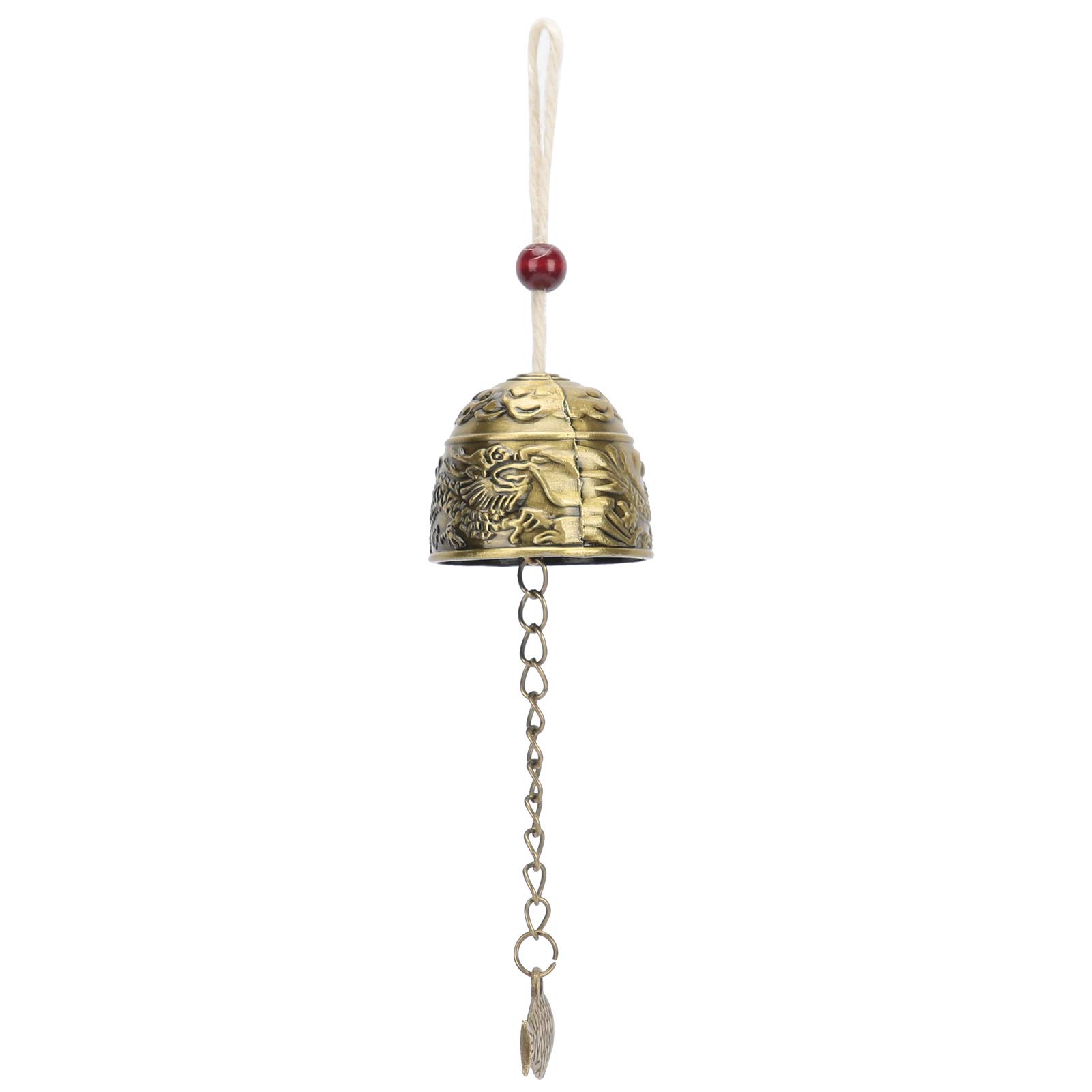 Vintage Wind Chime Set of 4 - Handcrafted Metal Hanging Wind Bells for Garden, Patio, Porch & Outdoor Decor - Soothing Wind Chimes for Relaxation in Backyard, Balcony or Living Room