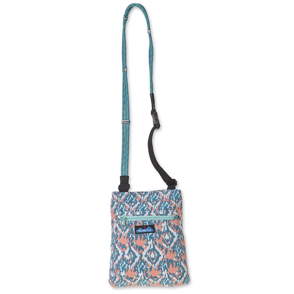 KAVU Keepalong Semi Padded Sling Crossbody Bag - Durable Canvas & Rope Strap for Hiking, Travel & Everyday Use