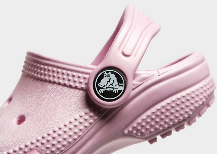 Crocs Kids Classic Pink Milk Clogs | Comfortable & Lightweight Slip-On Shoes for Boys & Girls | Perfect for School, Play & Outdoor Activities