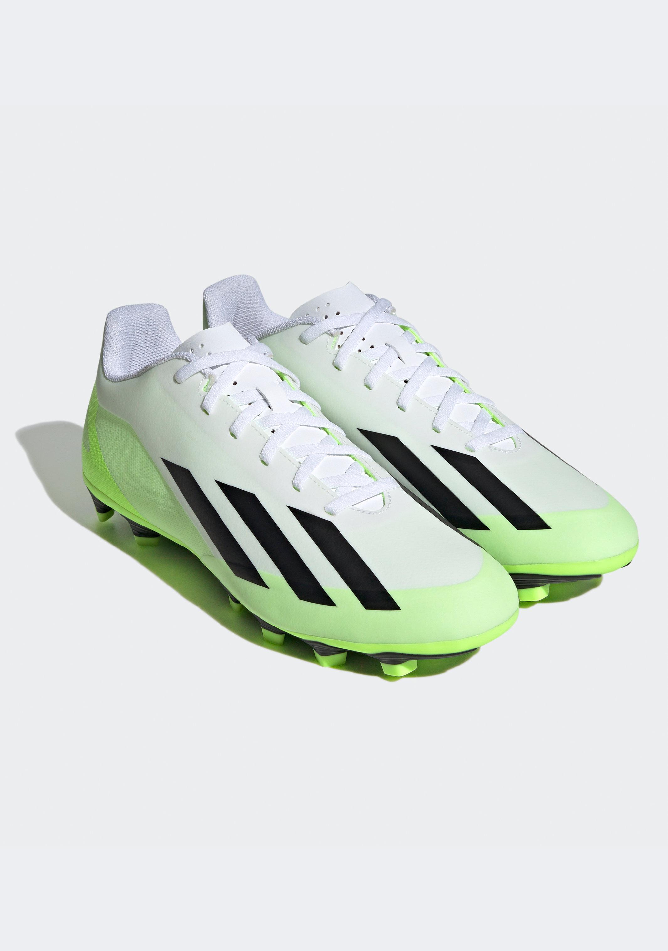 Adidas Men's X Crazyfast.4 FxG Soccer Cleats - Lightweight Football Boots for Speed & Agility - Perfect for Turf & Artificial Grass Fields