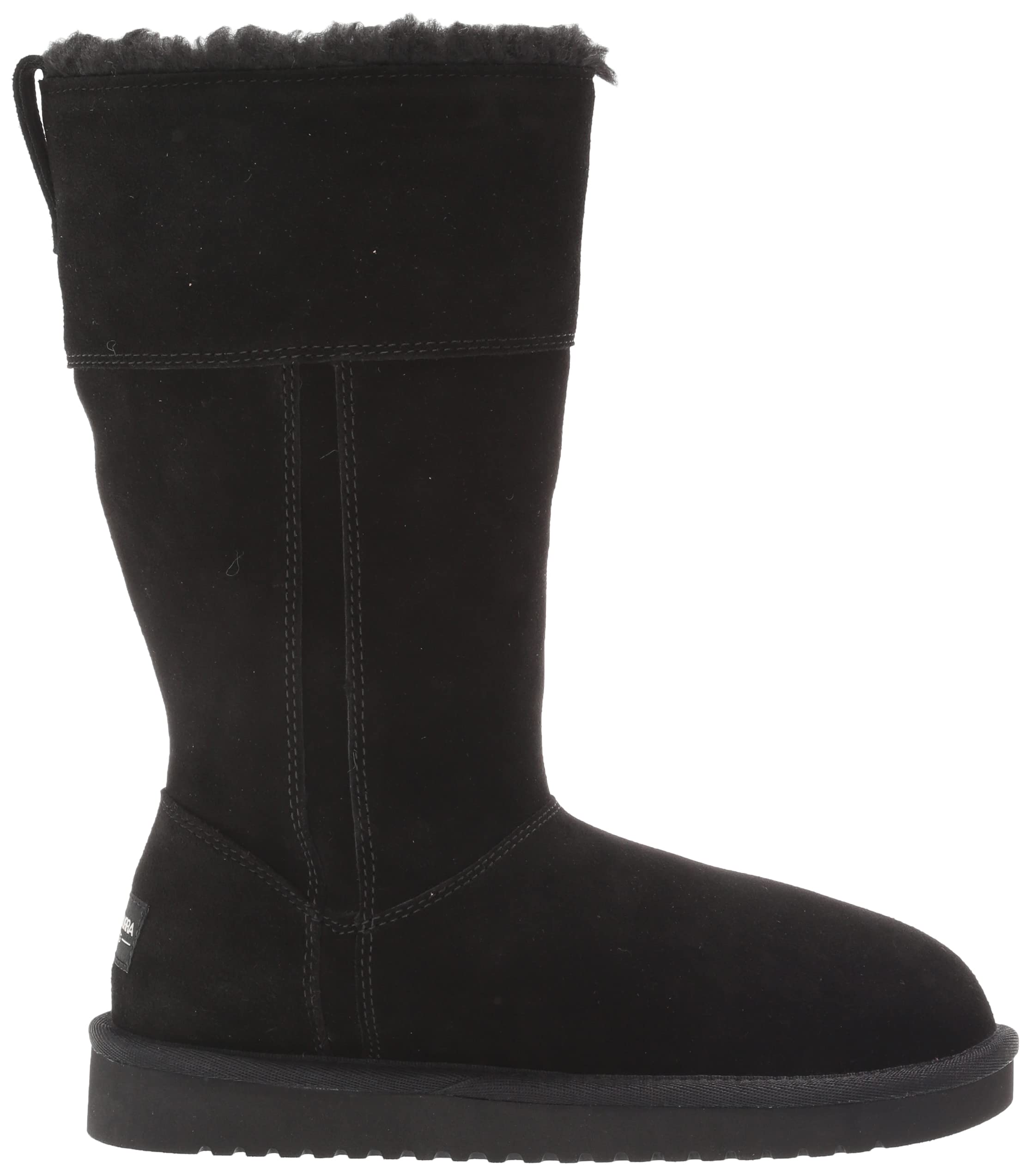 Koolaburra by UGG Women's Aribel Tall Boots - Winter Snow Boots for Women, Waterproof Suede Leather Booties with Fur Lining, Comfortable Casual & Fashion Ankle Boots for Cold Weather, Outdoor Walking & Daily Wear