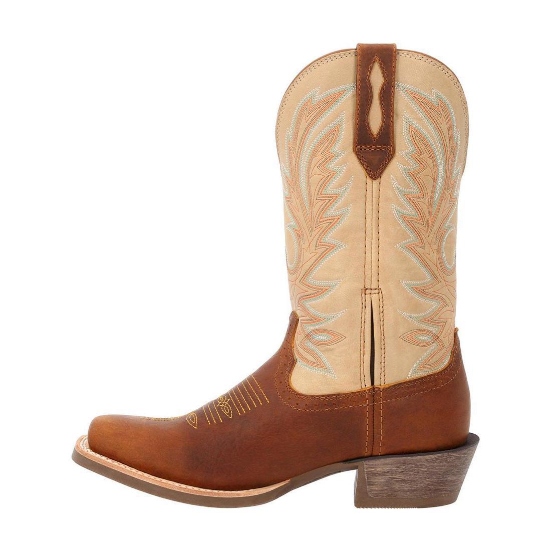 Rebel Pro Golden Brown & Bone Western Boots for Men - Stylish Cowboy Boots for Country Dancing, Rodeo & Casual Wear