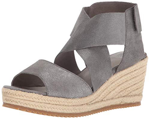 Pewter Metallic Suede