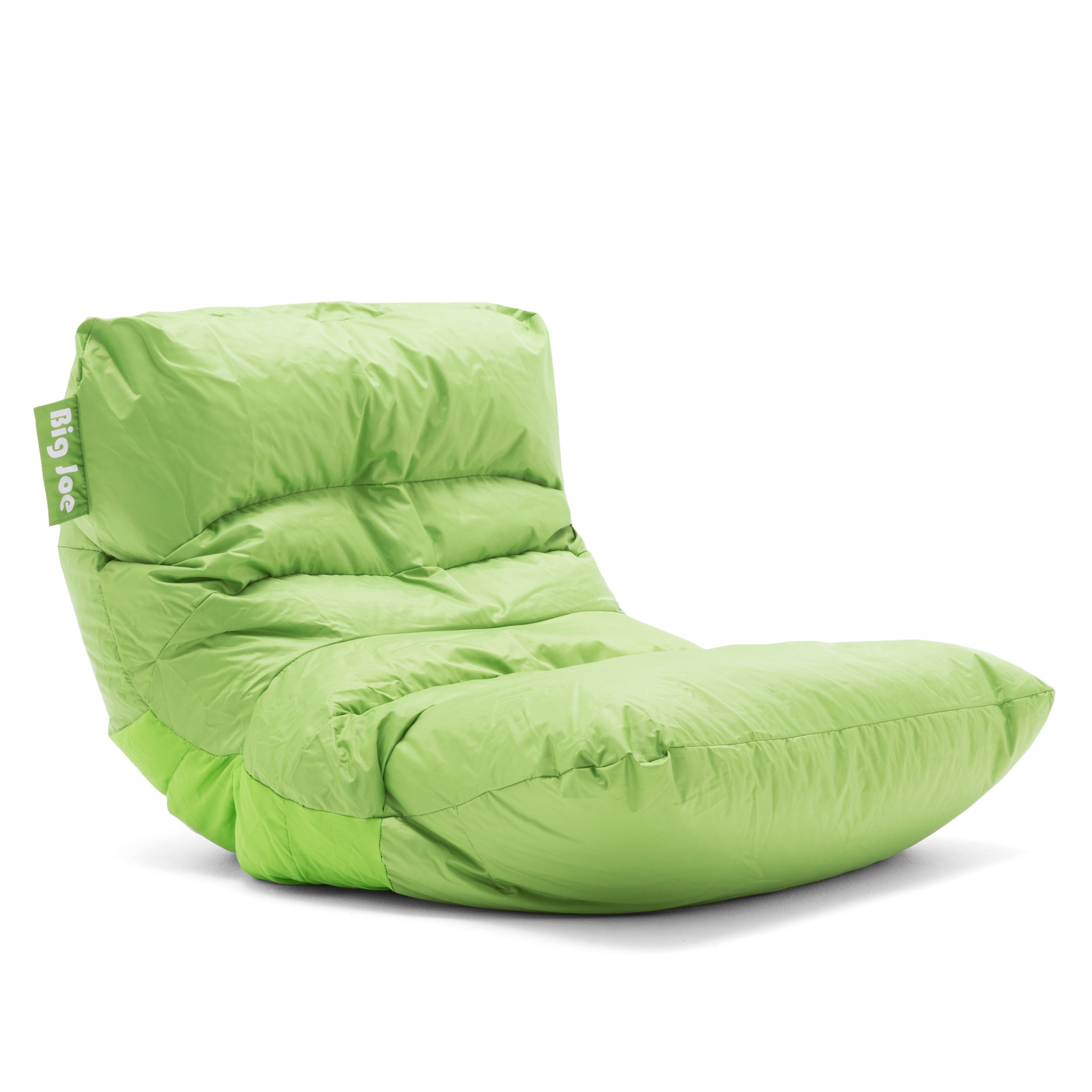 Big Joe Roma Bean Bag Chair - 3ft Spicy Lime SmartMax Fabric - Perfect for Living Room, Dorm, Gaming & Relaxation