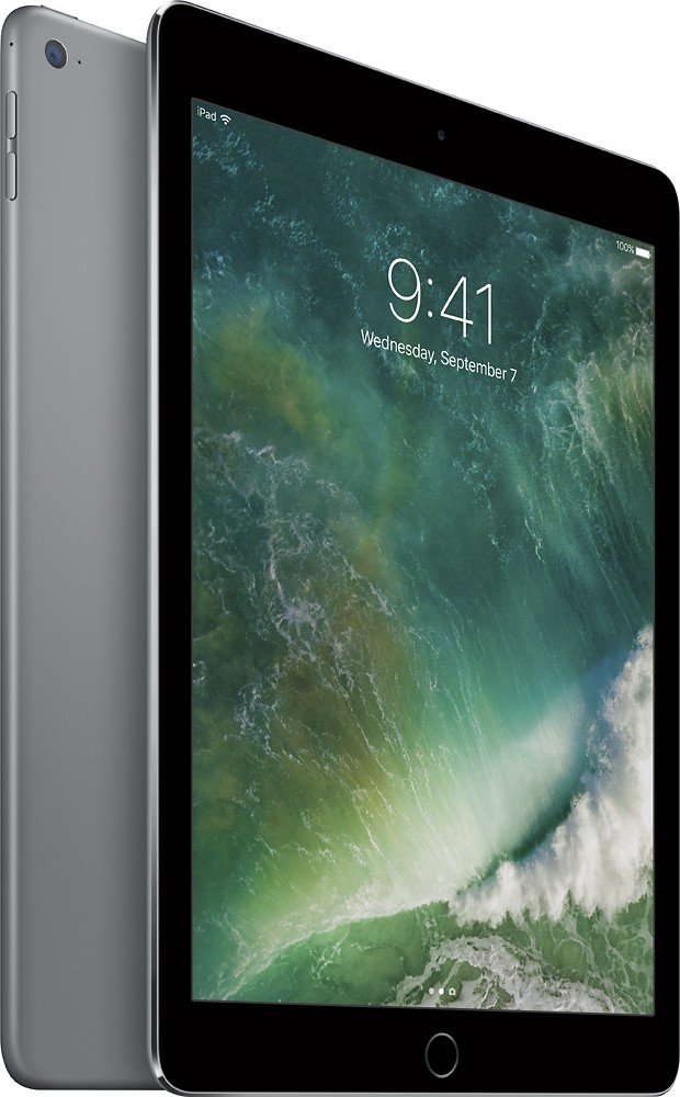 Refurbished Apple iPad Air 2 9.7-Inch 32GB Tablet - Space Gray | Perfect for Work, Study & Entertainment | Fast Performance & Lightweight Design