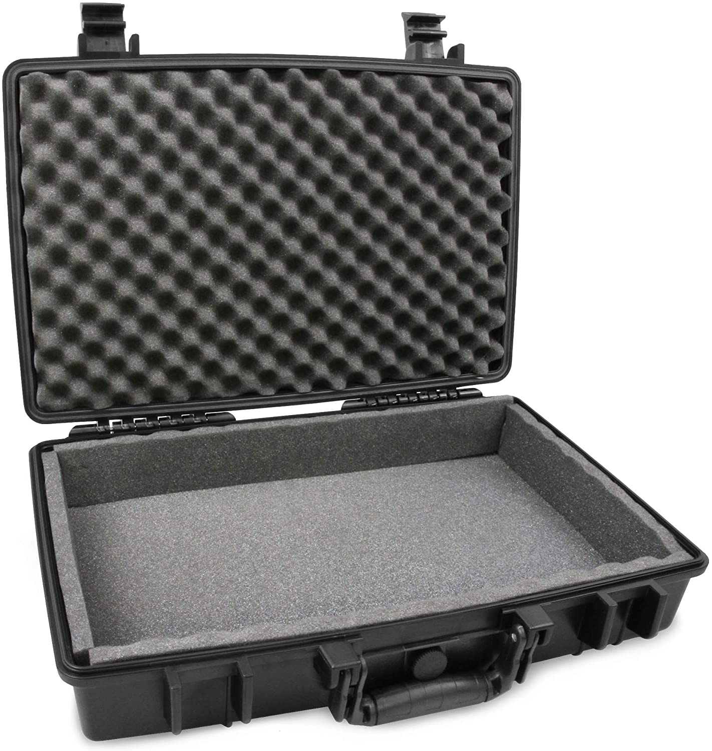 CASEMATIX Waterproof Hard Carry Case with Padded Foam for Rode Rodecaster Pro Podcast Production Studio - Durable Protection for Podcast Equipment & Travel Use