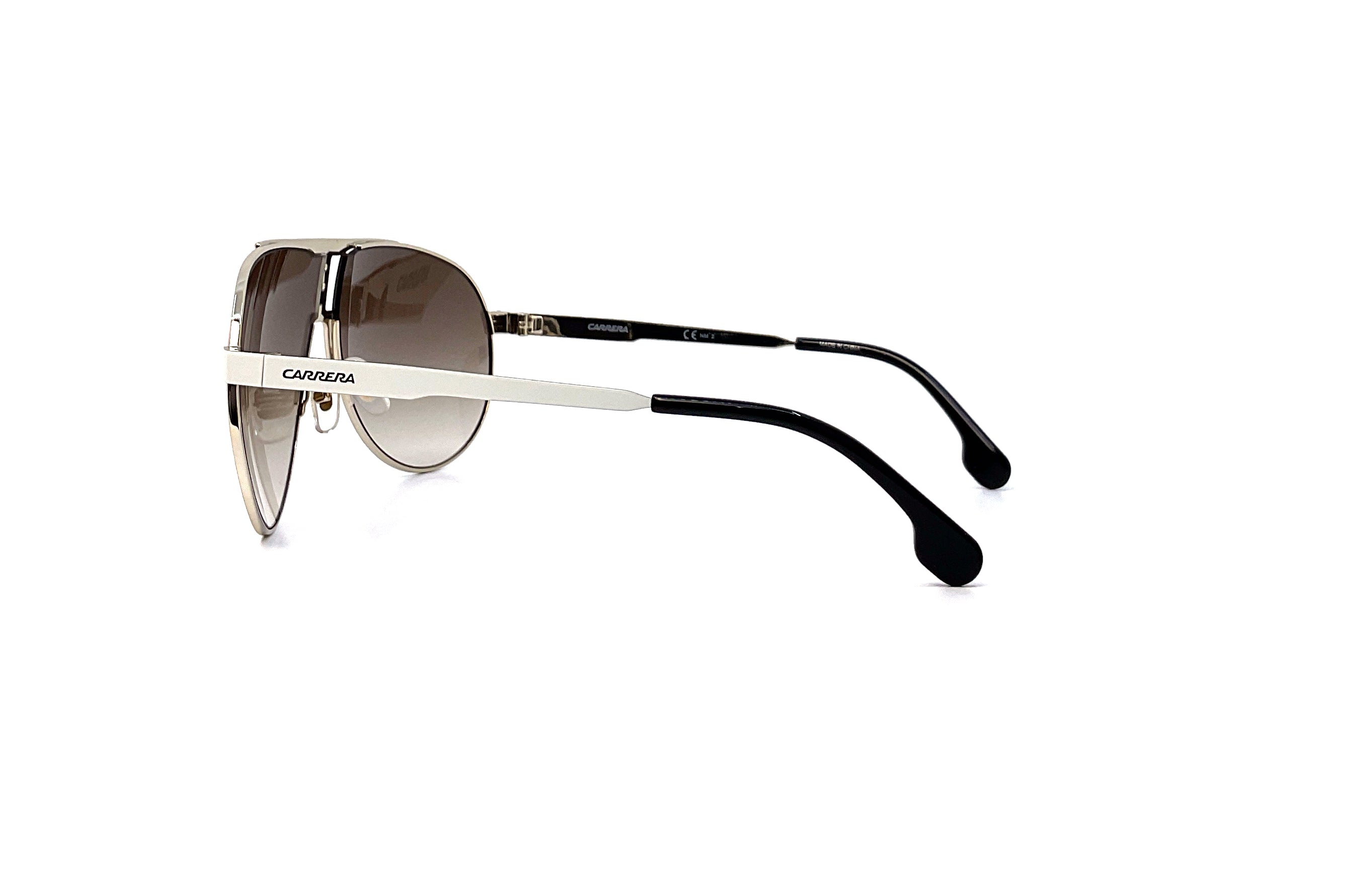 Carrera 1005/S Sunglasses - Polarized UV Protection, White Frame for Men & Women | Perfect for Driving, Running, and Outdoor Sports