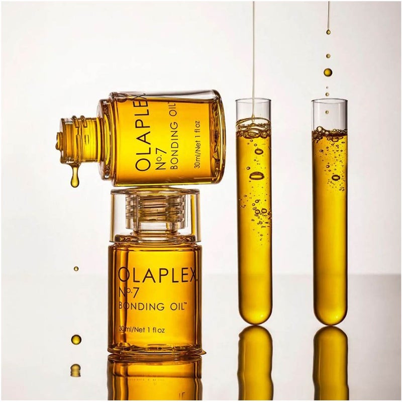 Olaplex No 7 Bonding Hair Oil - 30ml for Soft, Shiny & Frizz-Free Hair | Repair & Protect Damaged Hair | Perfect for Daily Styling & Heat Protection