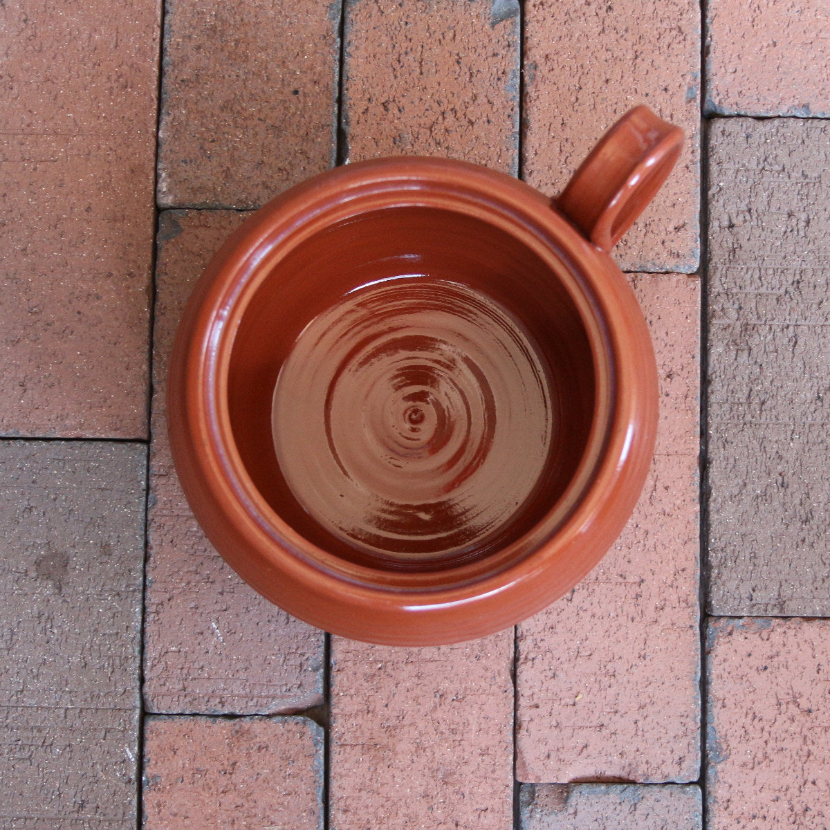 Premium Redware Lidded Cooking Pot - 2.5QT Traditional Clay Dutch Oven for Stovetop & Oven Use - Perfect for Stews, Soups & Slow Cooking