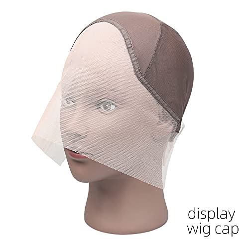 Professional Black Mannequin Head for Wig Making - Bald Styrofoam Wig Head with Adjustable Stand - Perfect for Hairstyling Practice, Cosplay, Salon Training & DIY Wig Creation