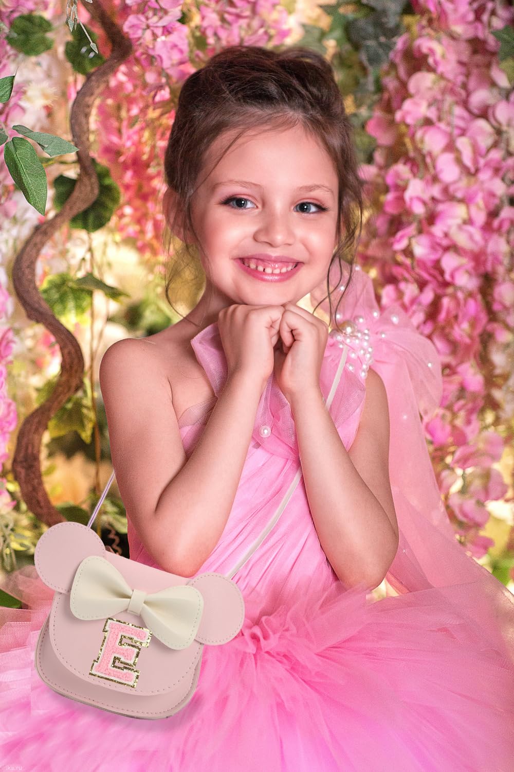 **Cute Toddler Purse for Girls - Kids Wallet & Mouse Crossbody Bag Set - Birthday Gift for Little Girls - Perfect for Dress-Up, Parties & Pretend Play**