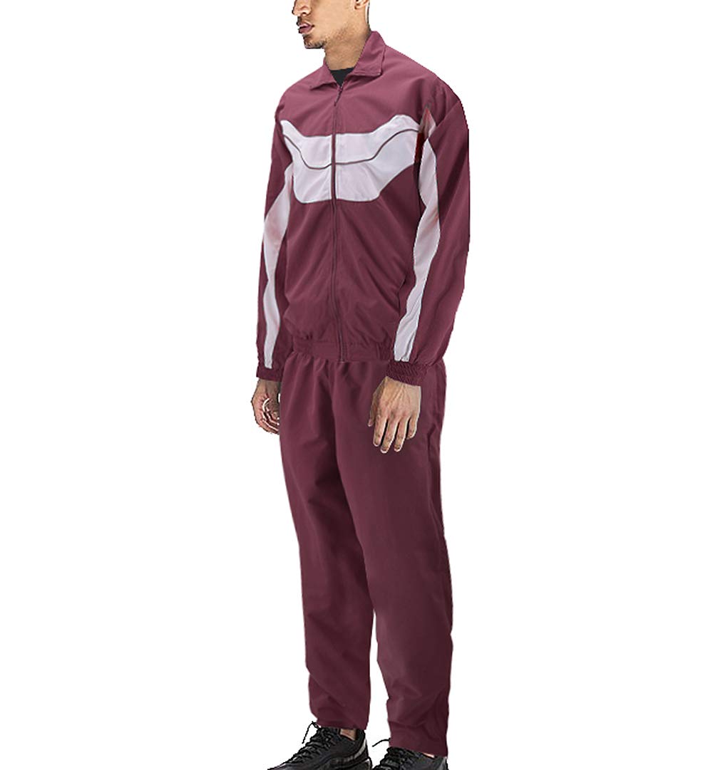 Men's Casual Running & Gym Tracksuit Set - Lightweight Workout Jogging Pants & Top for Fitness Training, Outdoor Sports & Lounge Wear
