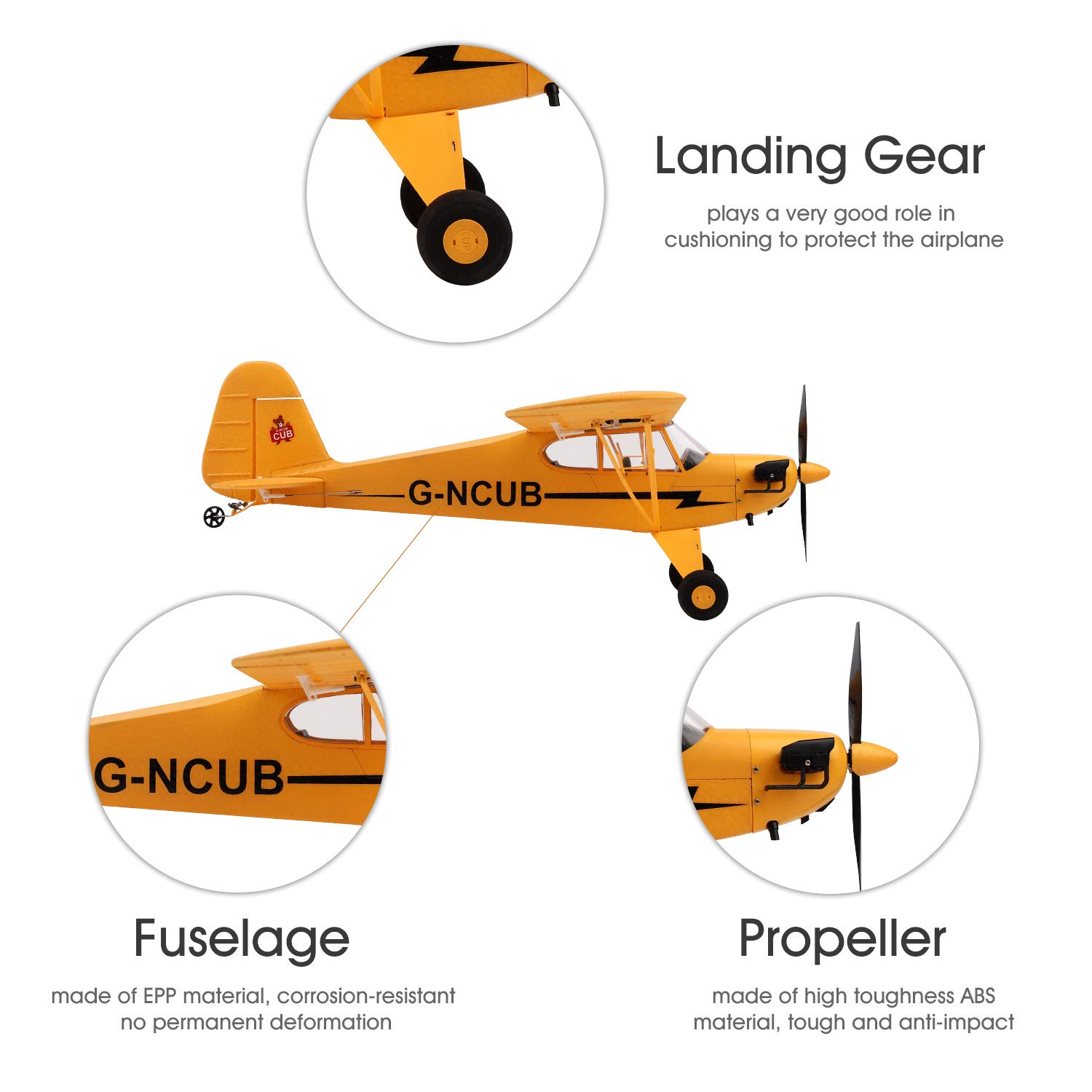 GoolRC WLtoys XK A160 RC Plane - 2.4GHz 5 Channel Brushless Remote Control Airplane for Adults & Kids, Stunt Flying RC Aircraft with 3D/6G Mode, 2 Batteries - Perfect for Outdoor Flying, Backyard Fun & Aerial Stunt Shows