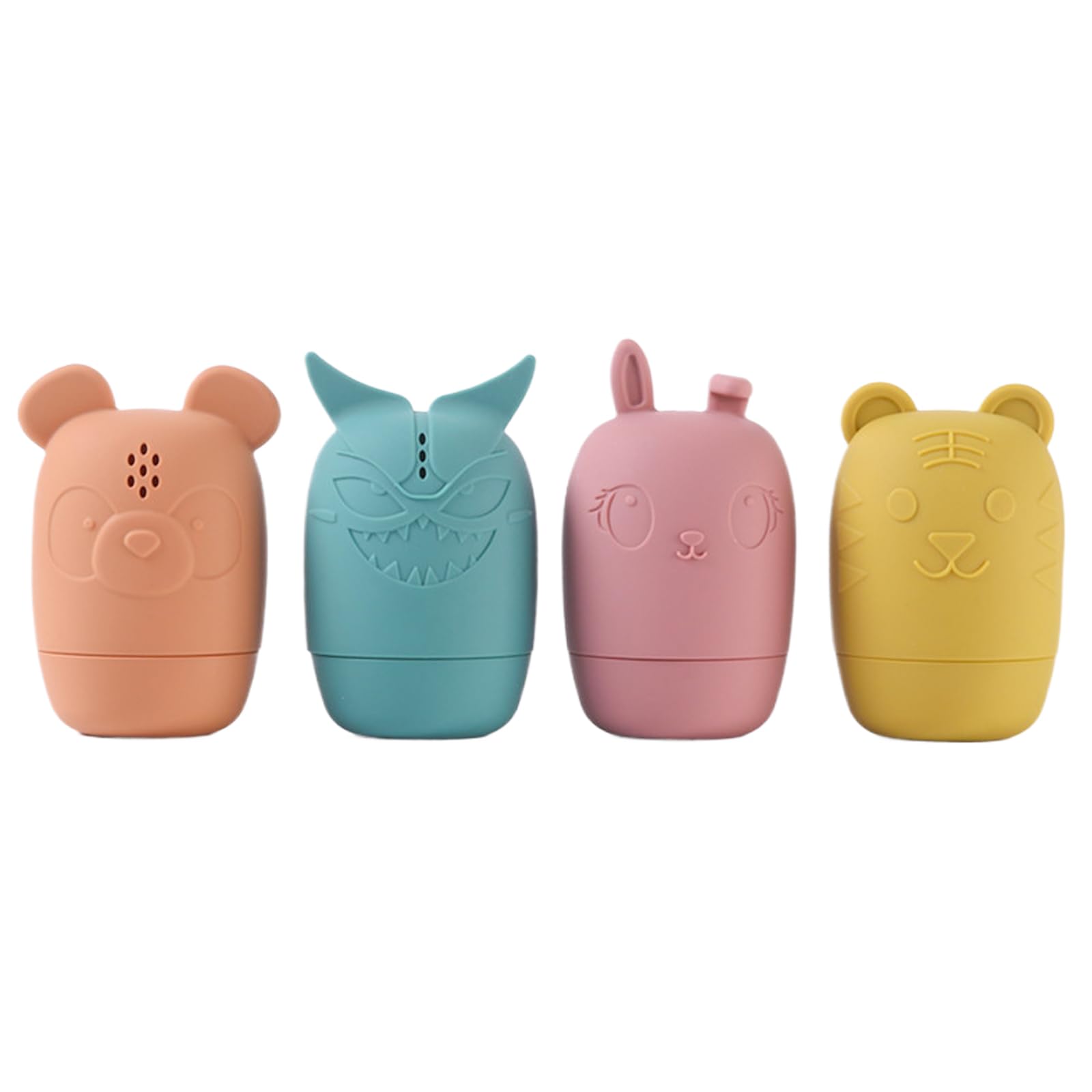 4-Piece Animal Bath Toy Set for Kids - Fun Bathtub & Pool Toys for Toddlers - Perfect for Bath Time Play and Water Entertainment