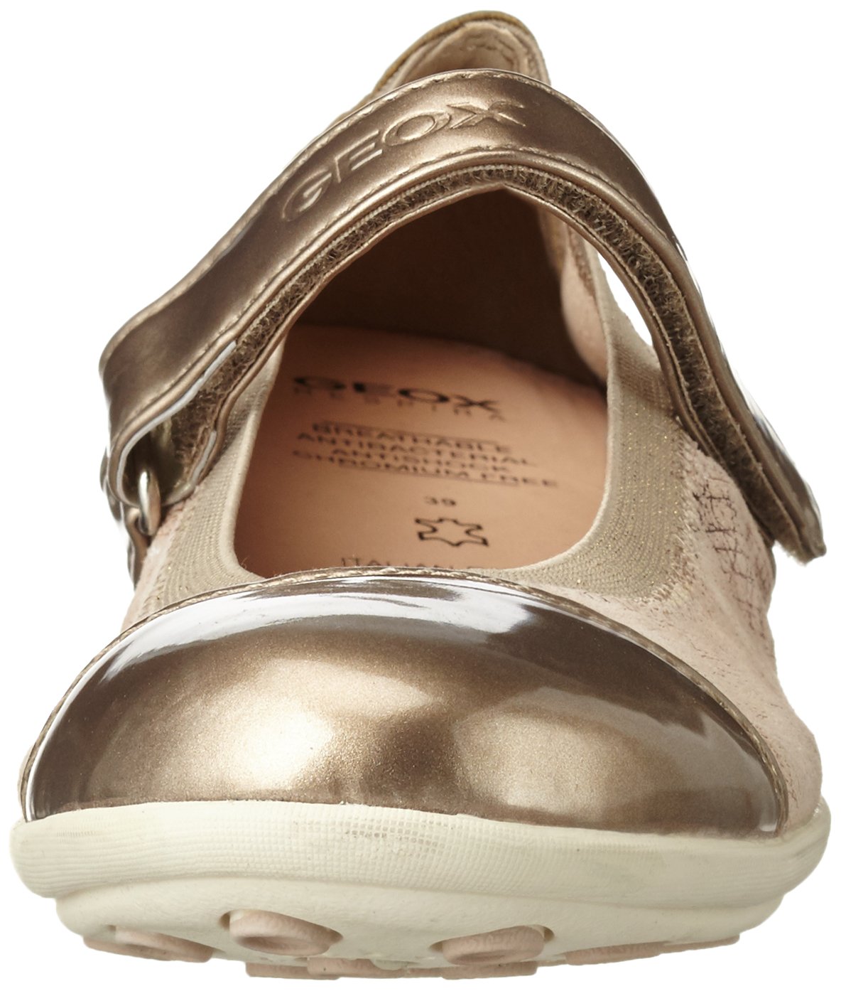 Geox Girl Jr Jodie Shoe - Breathable Kids Sneakers for School & Play | Comfortable Lightweight Walking Shoes for Girls