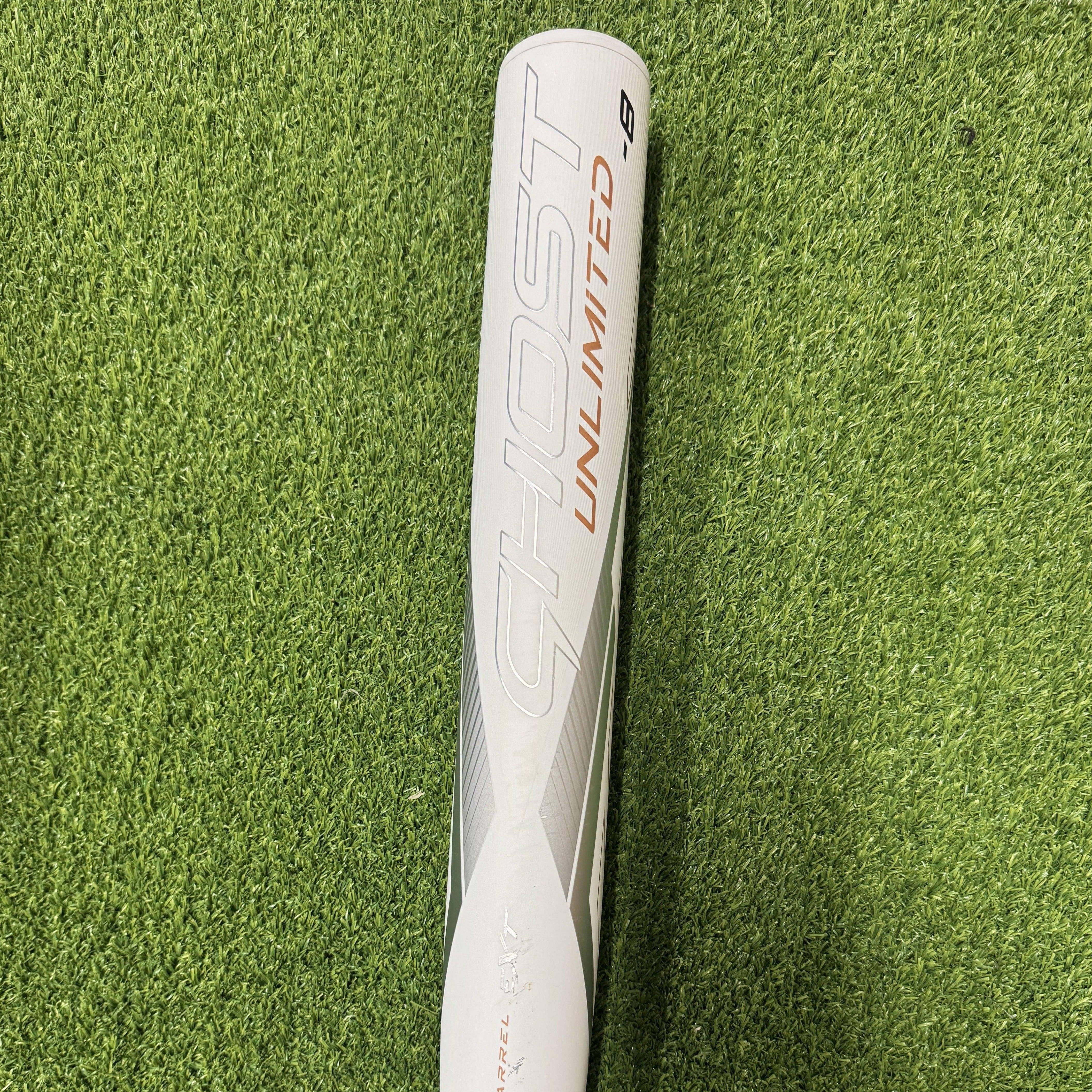 Easton Ghost Unlimited 8 USSSA/ASA Dual Stamp Fastpitch Softball Bat - FP23GHUL8 33/25 [BLEM UB16] - Perfect for Competitive Fastpitch Games & Training Sessions