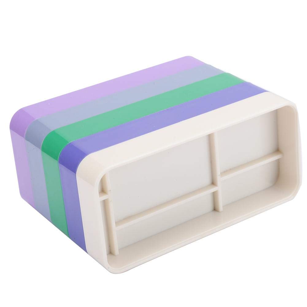 5 Layer Plastic Watch Parts Screw Storage Box - Durable Watchmaker Tool Organizer for Repair Tools, Jewelry Beads & Craft Supplies | Perfect for Watch Repair Shops, DIY Jewelry Making & Small Parts Organization