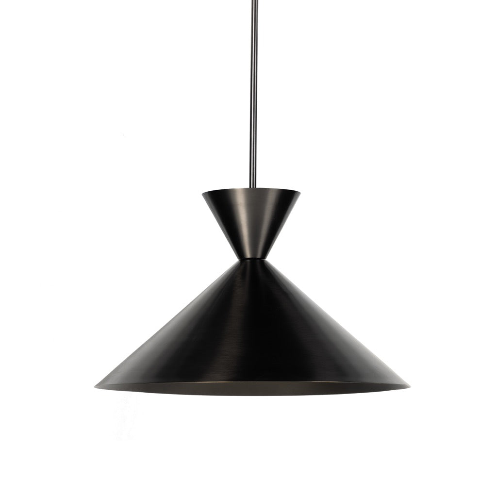 Elegant Clement Large Pendant Light Fixture - Modern Glass Chandelier for Dining Room, Living Room & Bedroom Lighting Decor