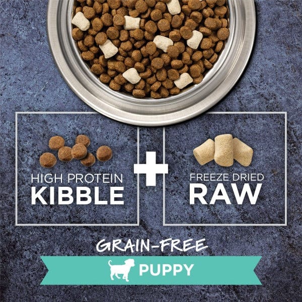Instinct Raw Boost Grain-Free Dry Dog Food with Real Chicken for Puppies - 4lb Bag | High Protein Puppy Food for Healthy Growth & Energy | Perfect for Small & Medium Breed Puppies