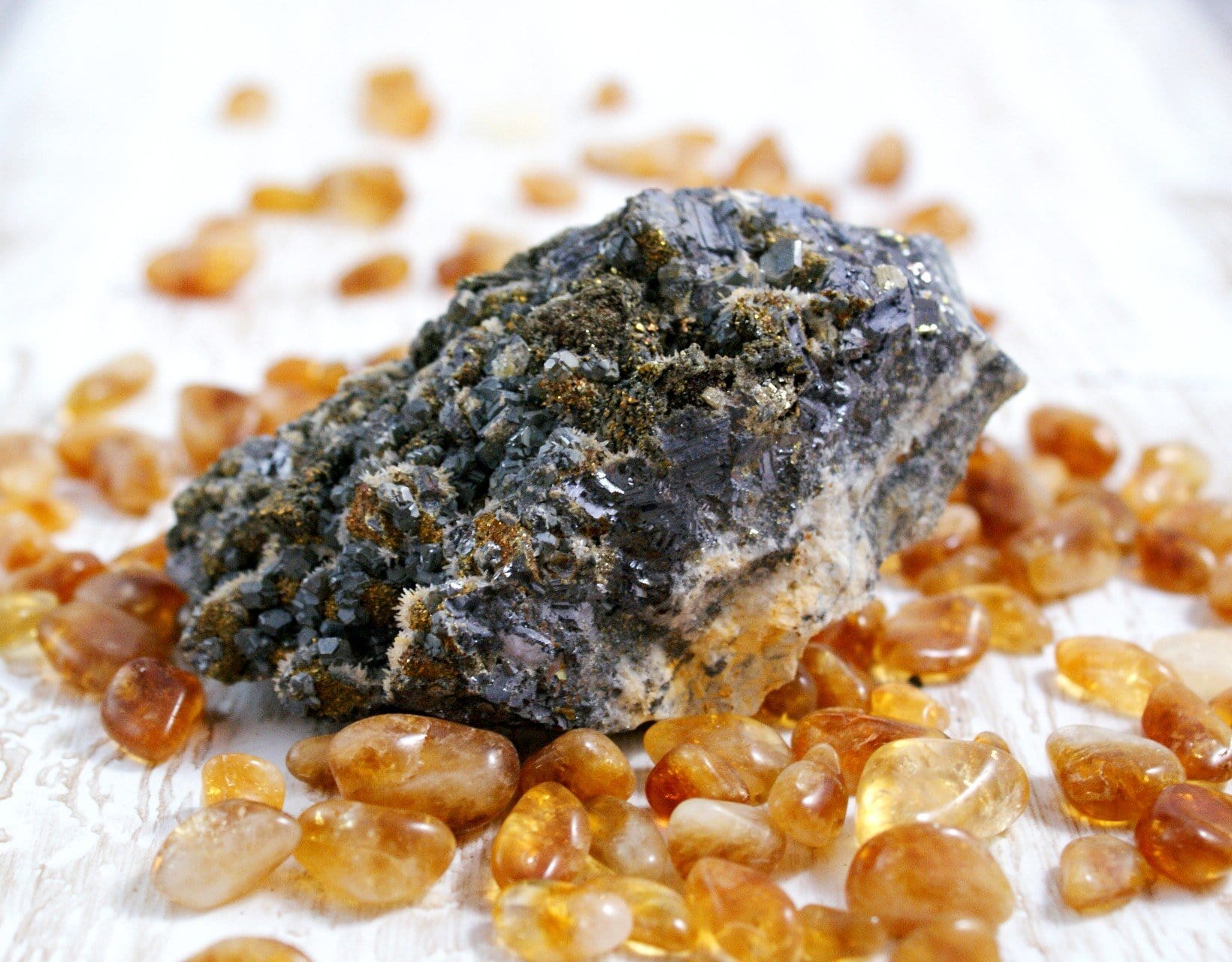 Natural Bulgarian Galena and Pyrite Crystals - High Quality Mineral Specimens for Collectors, Healing & Home Decor
