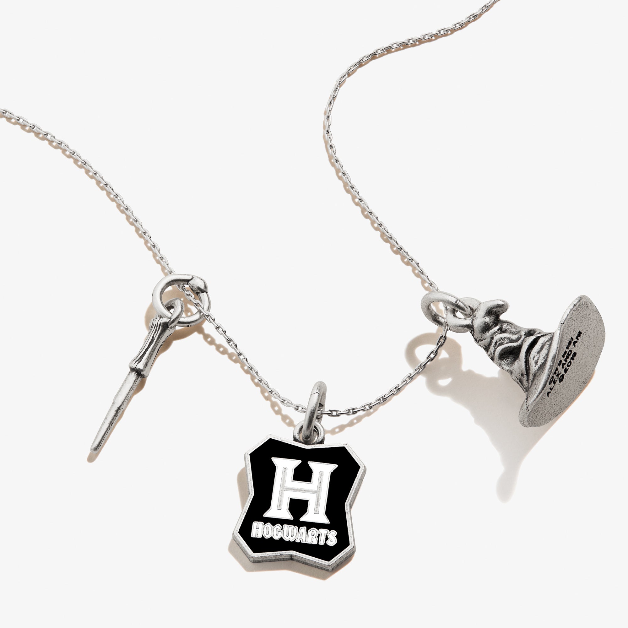 Harry Potter Hogwarts Trio Charm Necklace - Hermione Ron Harry Pendant for Fans - Perfect Gift for Birthday, Christmas & Cosplay
