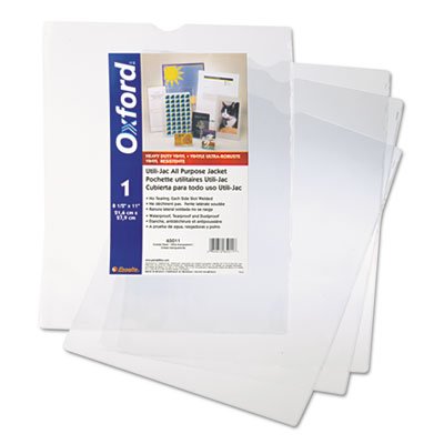 Heavy-Duty Clear Plastic Envelopes for Mailing & Storage - Letter Size (9