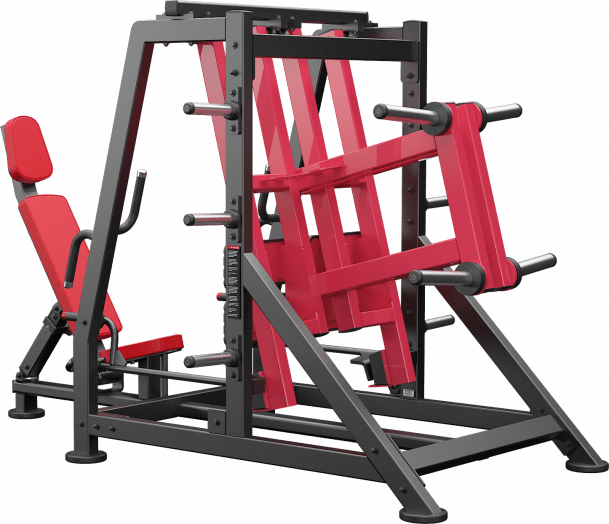 ATLANTIS Unilateral Leg Press Machine - Heavy Duty Gym Equipment for Home & Commercial Use - Perfect for Leg Workouts, Strength Training & Muscle Building
