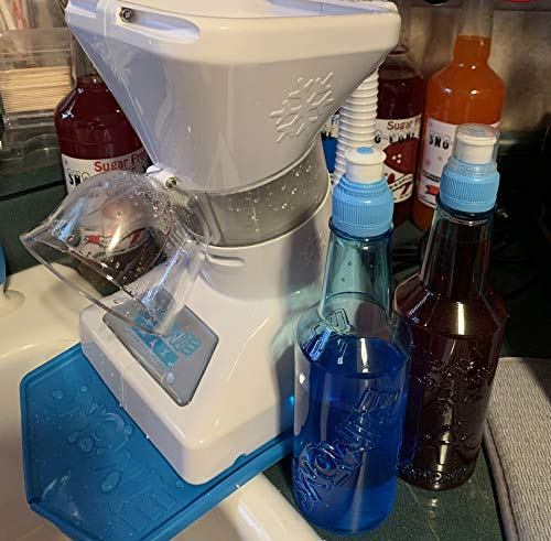 Snowie Little Snowie Max Drip Tray Replacement - Durable Blue Plastic Accessory for Snow Cone Machines | Perfect for Home Use, Parties & Commercial Shaved Ice Businesses