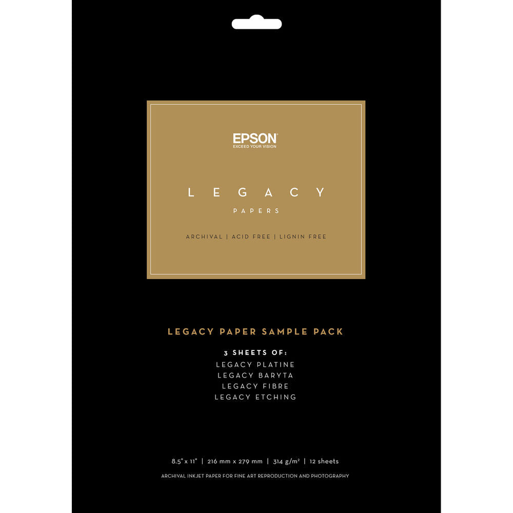 Epson Legacy Sample Pack - Premium Inkjet Printer Cartridges for Home & Office Use - Compatible with Epson Printers - Ideal for Documents, Photos, and Creative Projects