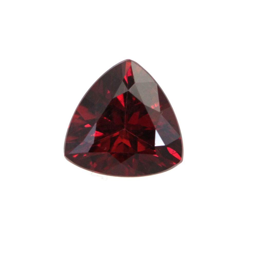 Natural Red Garnet Cut Trillion Shape Faceted Loose Gemstone, Brownish Red Color Garnet Triangle for Jewelry Making - Wholesale Price | Perfect for Rings, Necklaces & DIY Craft Projects