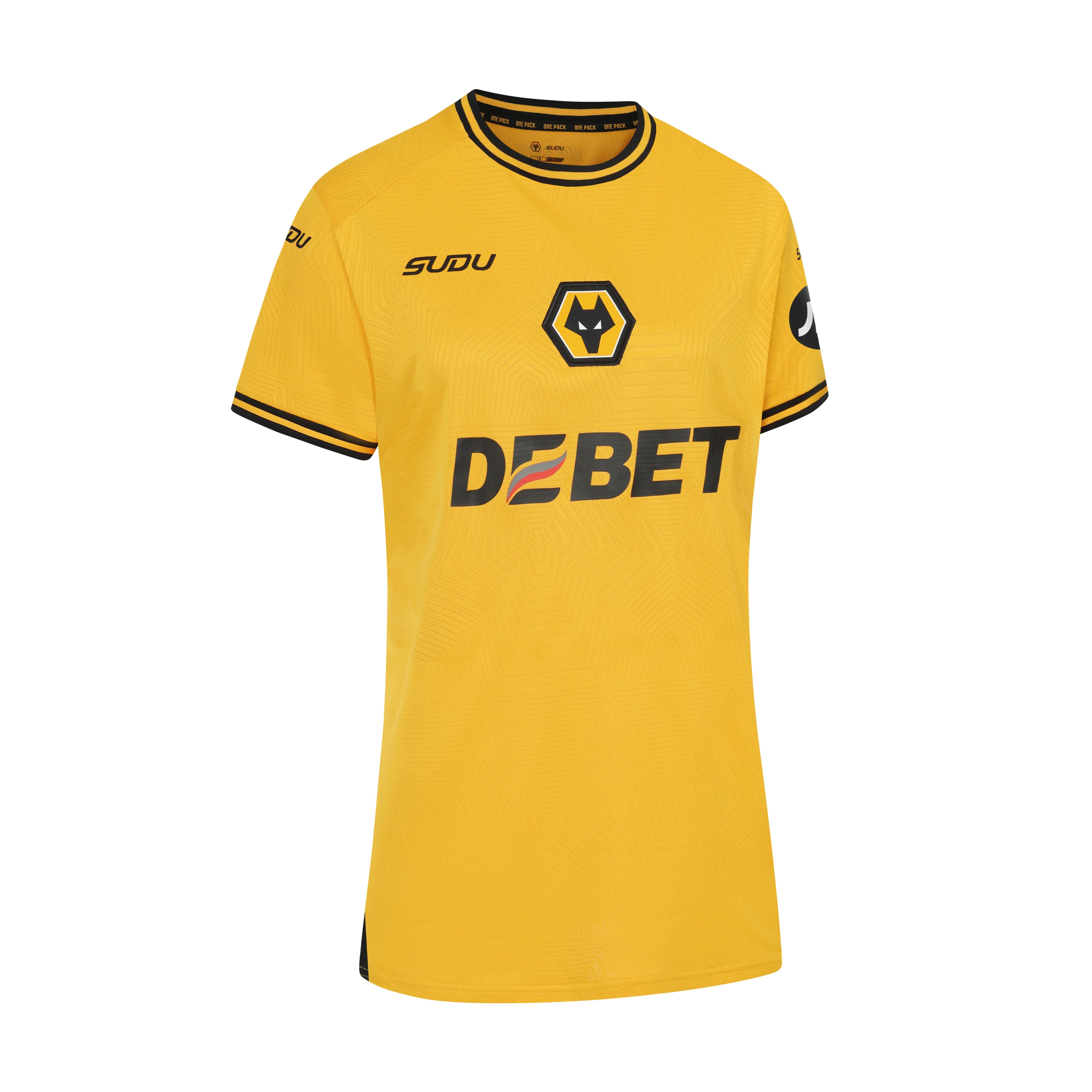 2024-2025 Wolves Women's Home Jersey – Official Football Shirt for Fans & Players – Perfect for Matchdays, Training & Casual Wear