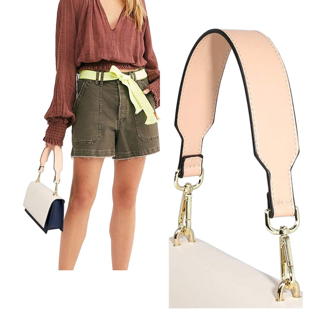 Short Unadjustable Replacement Handbag Strap - PU Leather Shoulder Strap for Purses & Bags | Perfect for Everyday Use, Office & Shopping