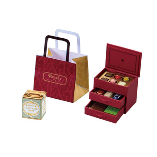Re Ment Miniature Doll Furniture - Petit Sample Chocolaterie Set for Dollhouse & Room Decor | Perfect for Collectors & DIY Miniature Scenes