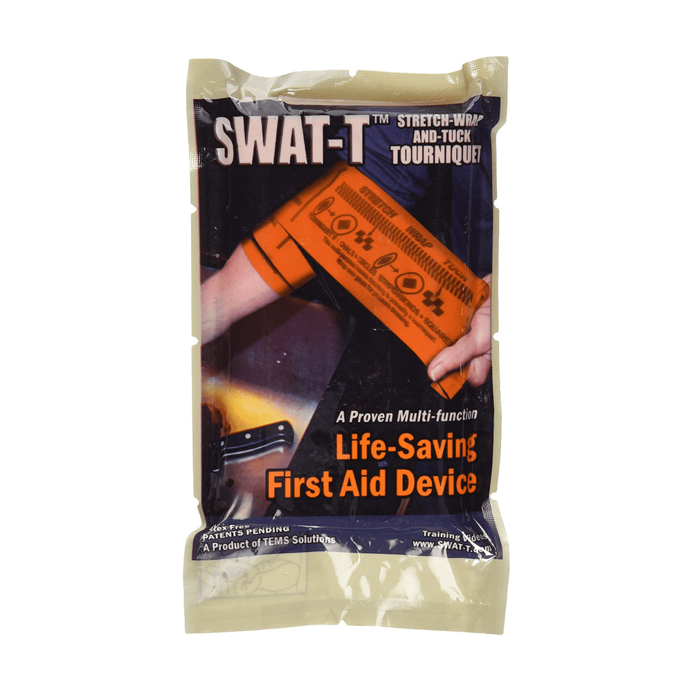 SWAT T Tourniquet - Military-Grade First Aid Emergency Trauma Kit for Tactical, Survival & Outdoor Use - Ideal for Hiking, Camping, Hunting & First Responders