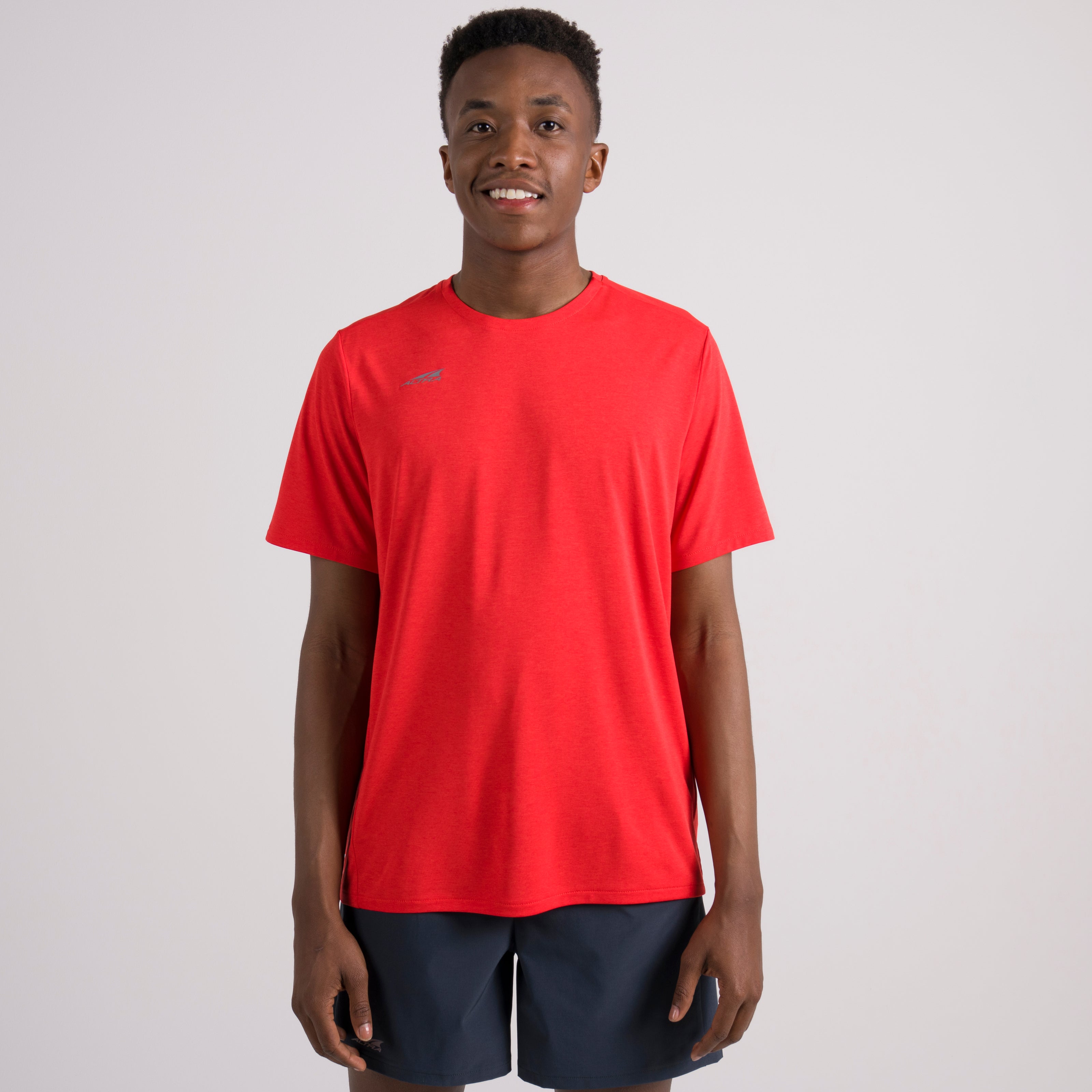 Men's Core Short Sleeve T-Shirt - Comfortable Cotton Crew Neck Tee for Casual Wear, Gym & Everyday Outfits