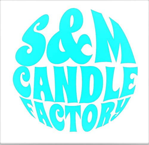 Easter Jelly Bean Scented Soy Wax Candle - Neon Pink 12oz | Handmade by S&M Candle Factory | Perfect for Spring Decor, Gift Giving & Home Fragrance