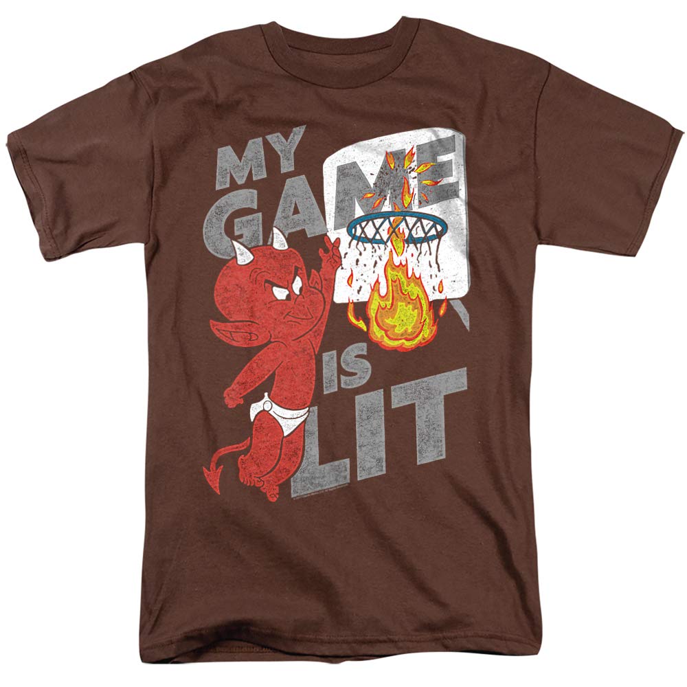 Hot Stuff Game is Lit Unisex Adult T-Shirt | Trendy Graphic Tee for Men & Women | Perfect for Gaming Events, Parties & Casual Wear