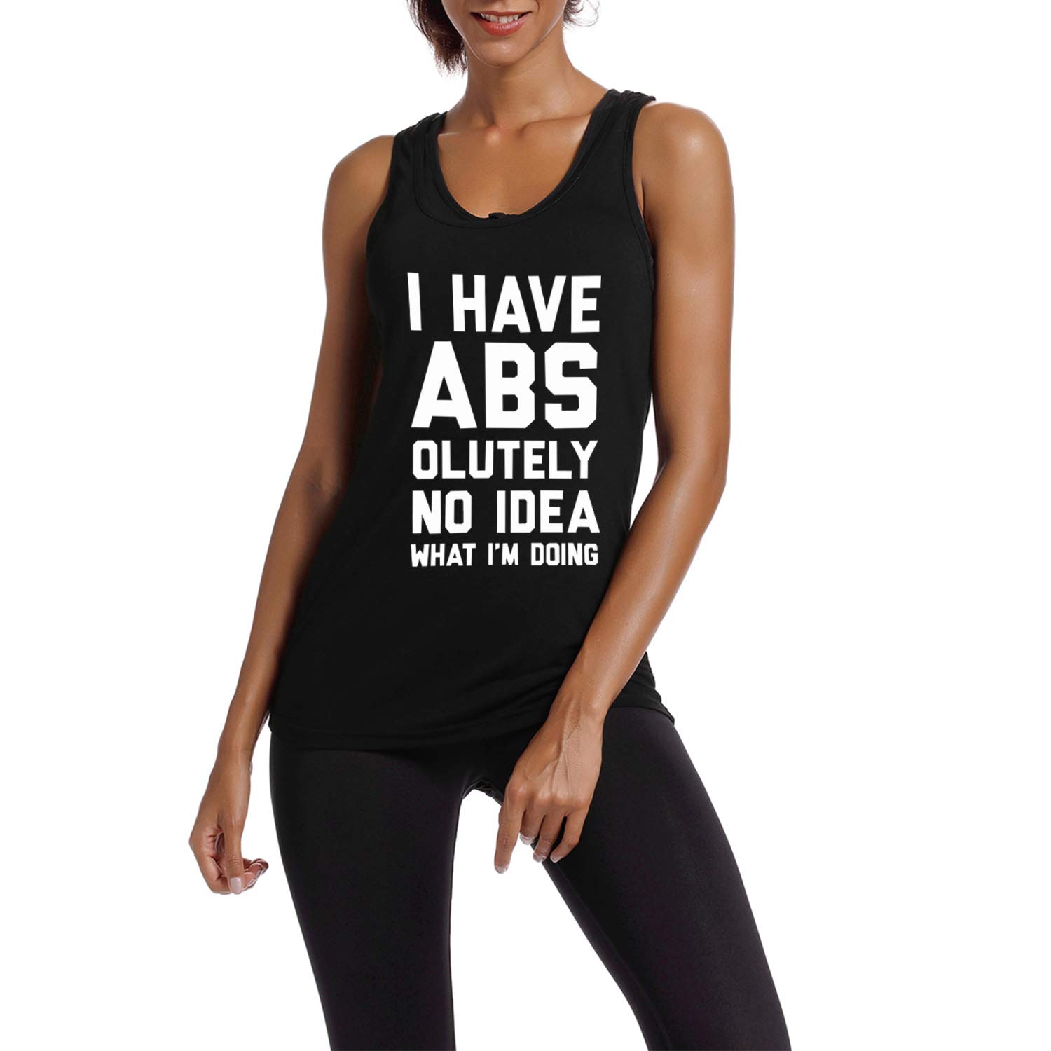 Women's Workout Tank Tops - Breathable Gym Racerback Sleeveless Shirts for Fitness & Running | Perfect for Yoga, CrossFit & Summer Workouts | Black