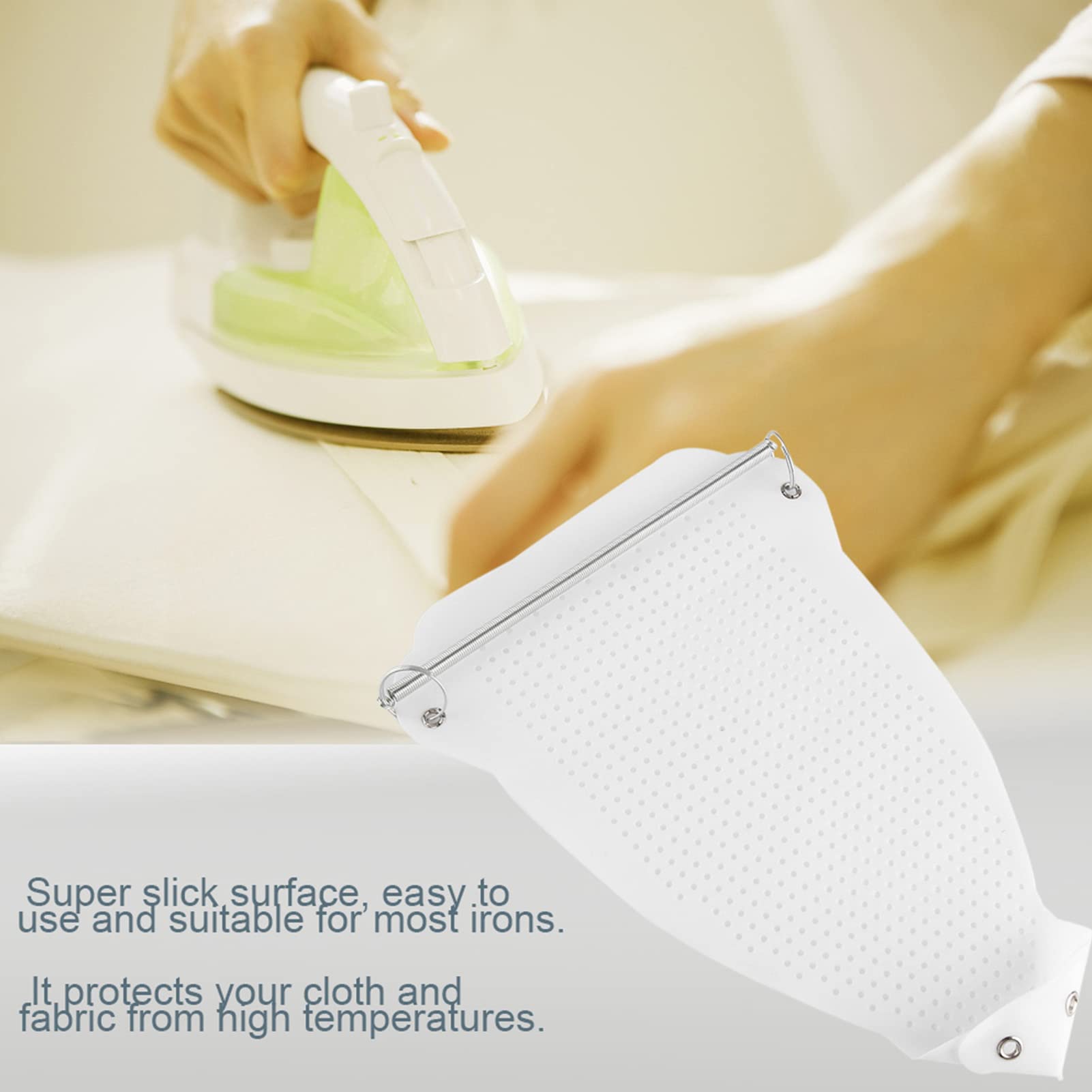 Electric Iron Shoe Cover - Protective Soleplate Guard for Most Irons | Durable Iron Plate Cover | Perfect for Travel & Home Ironing Safety