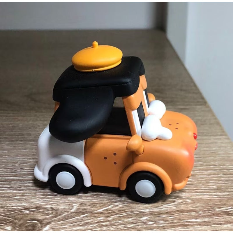 Crybaby POPCAR Happy Weekend Series Crybaby Brown Version - Collectible Vinyl Figure for Anime Fans & Home Decor