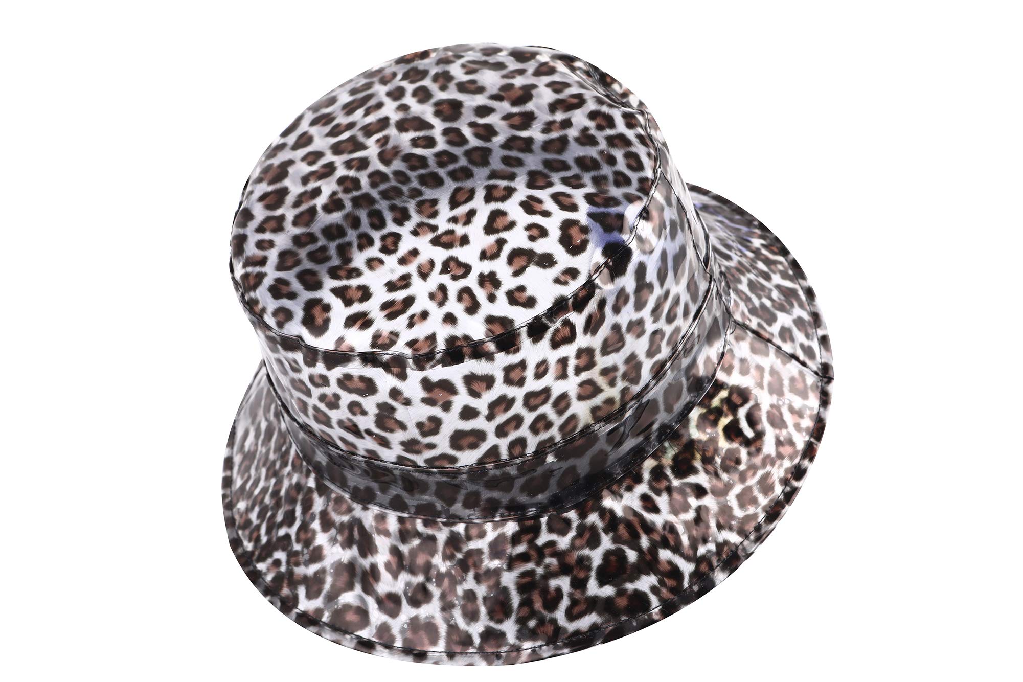 ZLYC Fashion Eco-Friendly PVC Bucket Hat - Waterproof Rain Hat for Women & Men - Perfect for Outdoor Activities, Hiking, Beach & Rainy Days
