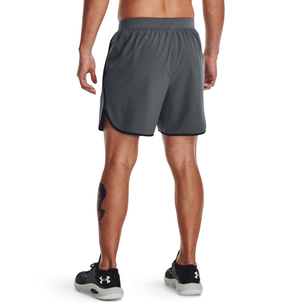 Under Armour UA HIIT Woven 6-Inch Workout Shorts for Men - Breathable Gym & Running Shorts with Quick-Dry Fabric - Perfect for HIIT Training, CrossFit & Basketball