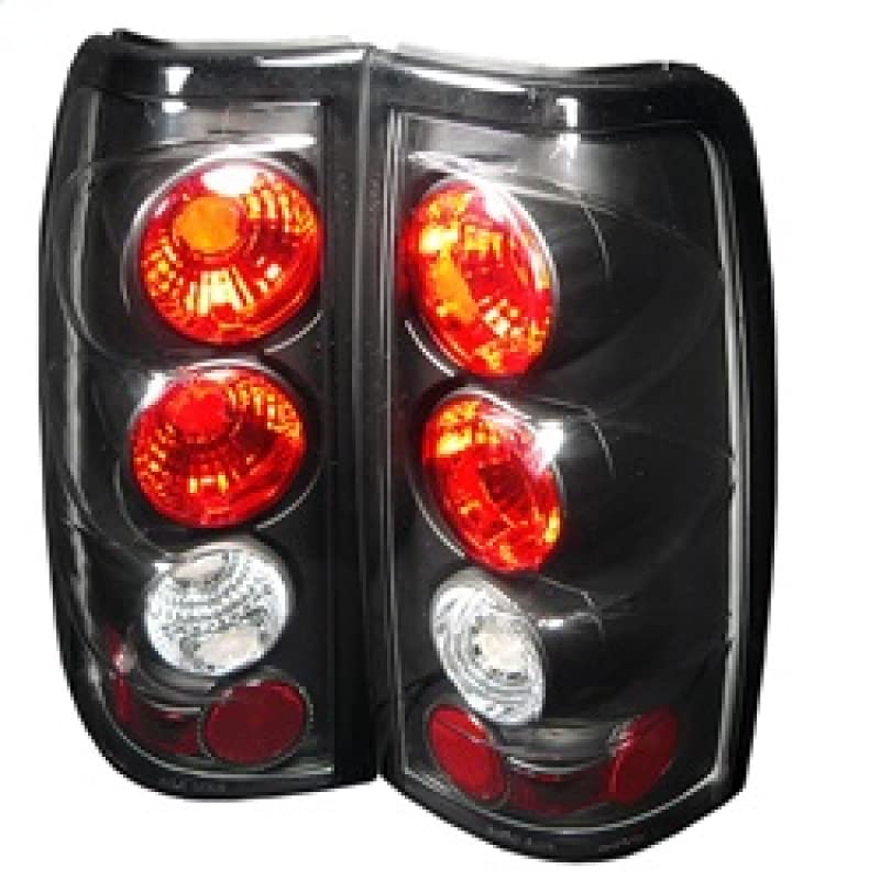 Spyder Auto 5001696 Euro Style LED Tail Lights - Black/Clear Smoke Lens - Compatible with [Vehicle Model] - Enhances Rear Visibility & Style for Night Driving