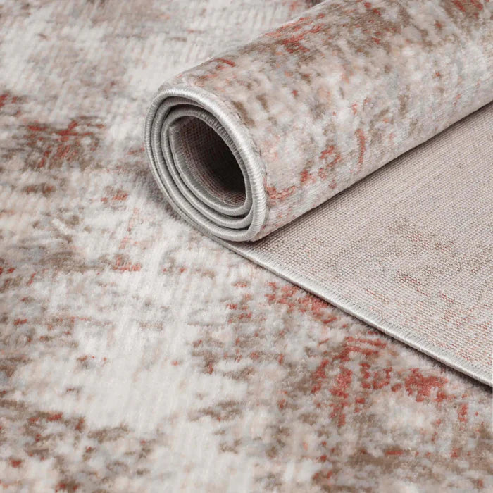 Euphemia Distressed Abstract Eclectic Modern Indoor Area Rug or Runner - Soft Bohemian Style Carpet for Living Room, Bedroom, Office Decor